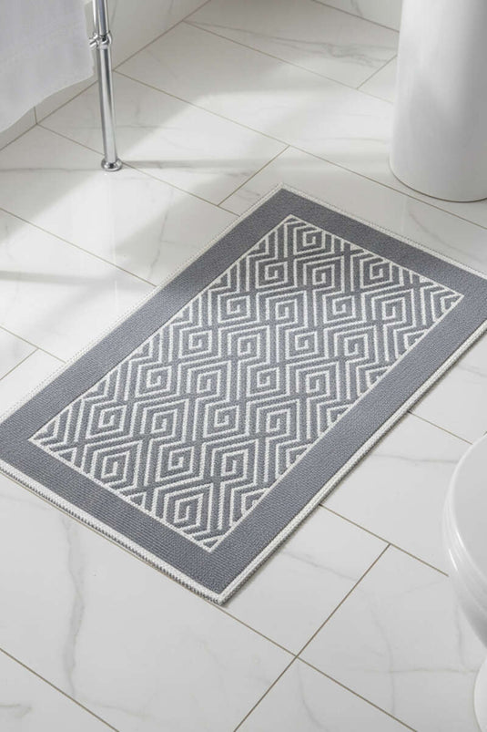 4 Bunte Gemusterte Gewebte Kilim