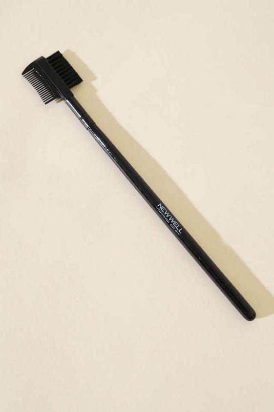 Cepillo para cejas y pestañas negro