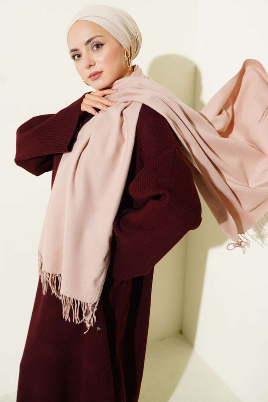 Kaşmir Omuz Şalı Latte