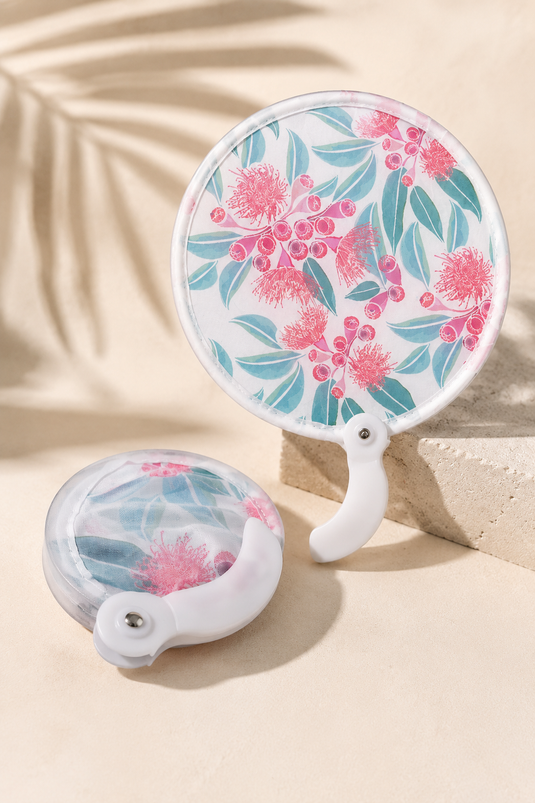 Abanico Plegable Rosa