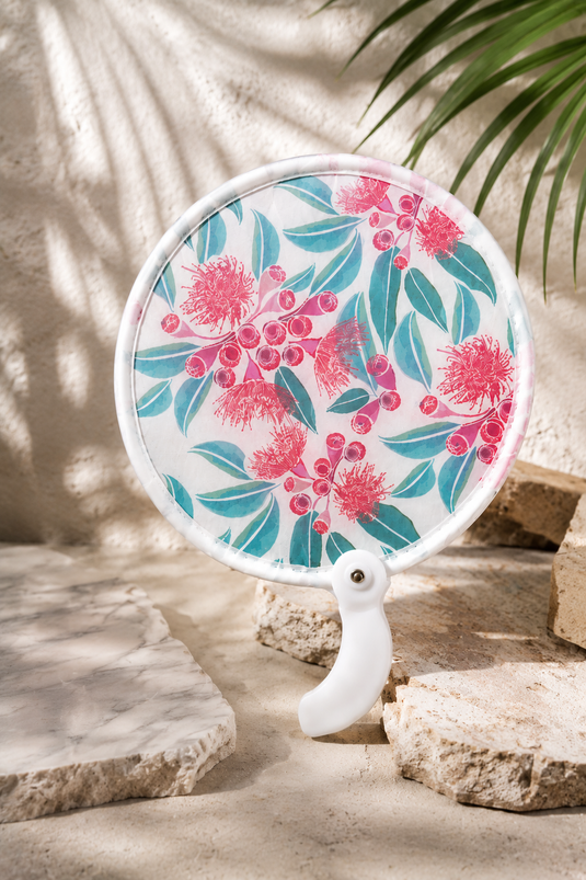 Abanico Plegable Rosa