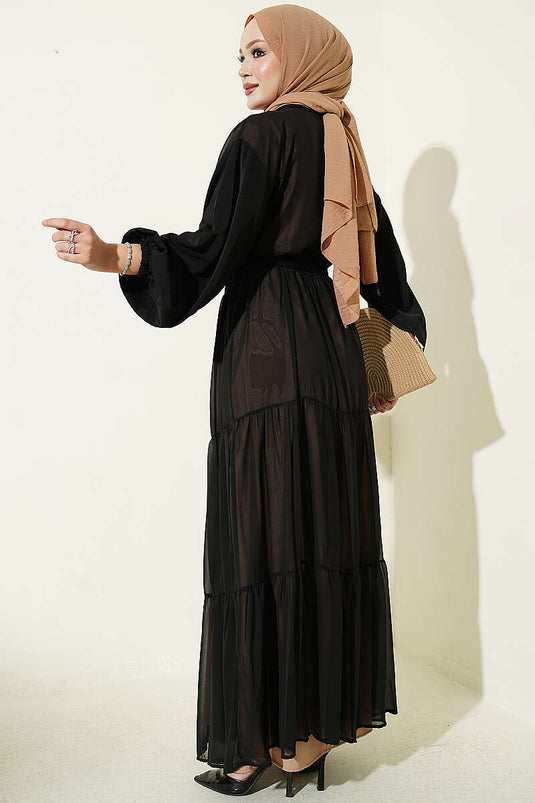 Ensemble De Robe À Plusieurs Couches Beige