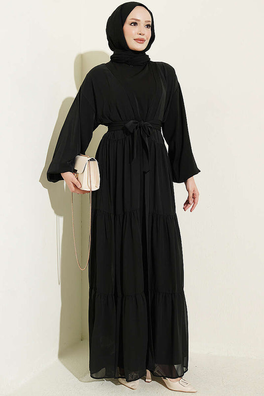 Ensemble De Robe Deux Pièces Noir