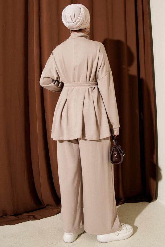 Double-piece Set with Belt Buckle and Pins