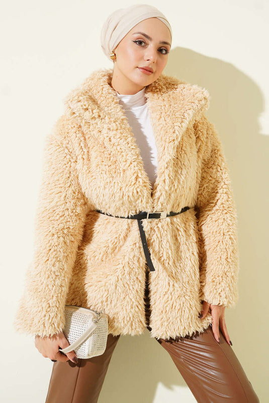 Kemerli Kuzu Mont Bej