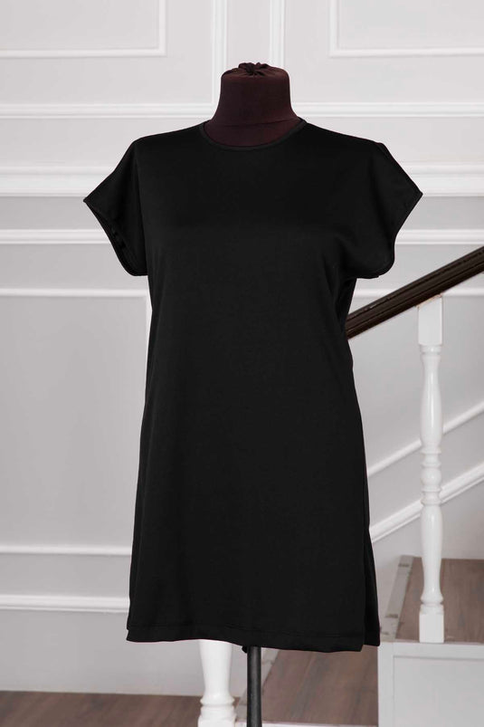 Short Hijab Undershirt Black