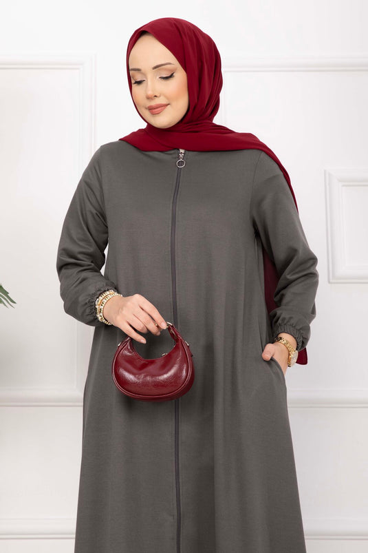 Ferace classique zippée fumée