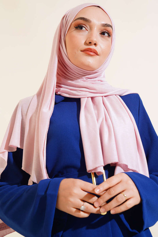 شال قطني ممشط كلاسيكي بزهر الكرز