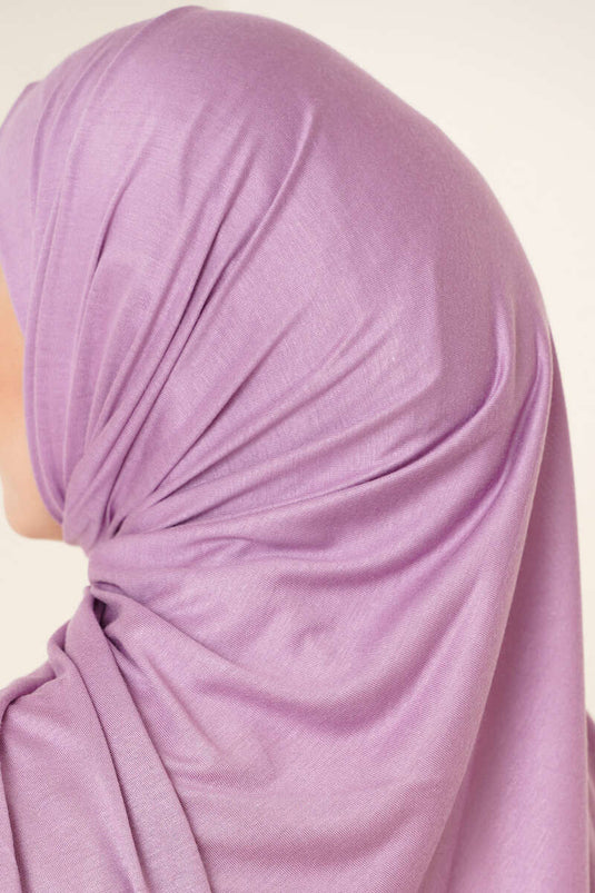 Klasik Penye Şal Lila