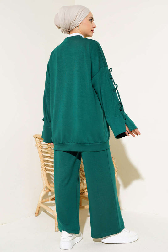 Kol Bağcık Detaylı İkili Takım Zümrüt
