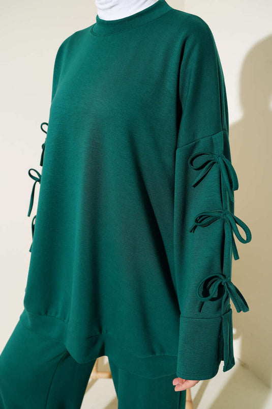 Kol Bağcık Detaylı İkili Takım Zümrüt