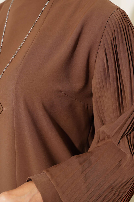 Kol Piliseli Yırtmaçlı İkili Takım Taba