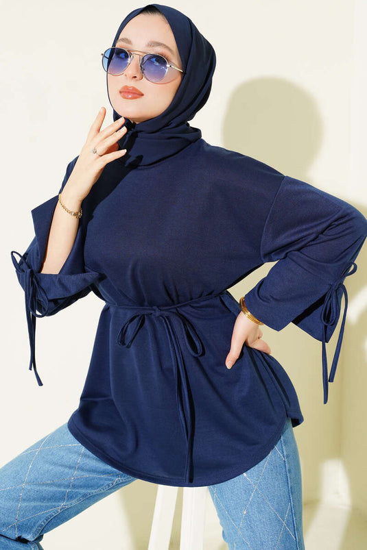 Tie-Back Double String Tunic From Parlement
