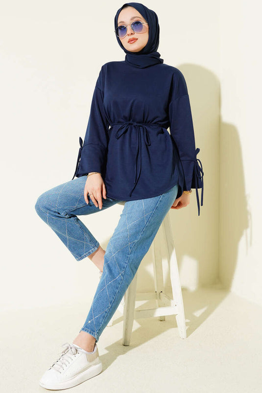 Tie-Back Double String Tunic From Parlement