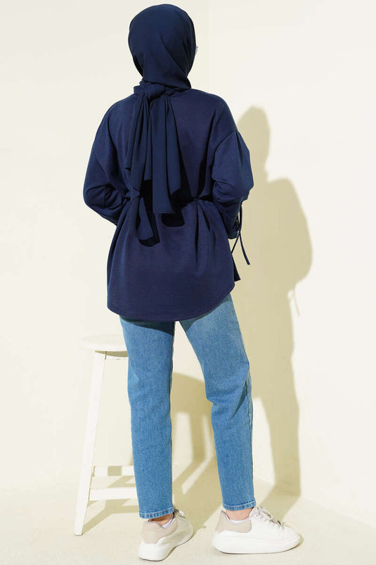 Tie-Back Double String Tunic From Parlement