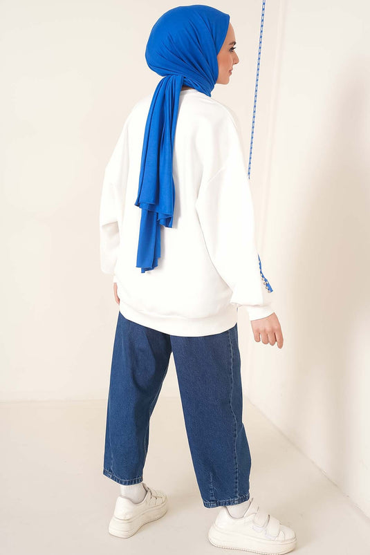 تونيك مطرز إكرو