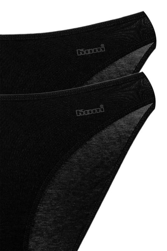 Kom Basic 2-Pack Panties Black