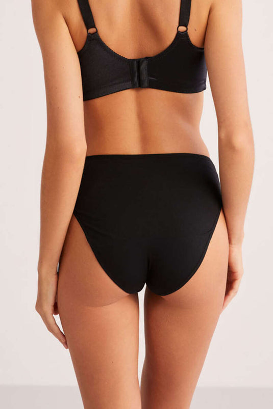 Kom Basic 2'li Slip Külot Siyah