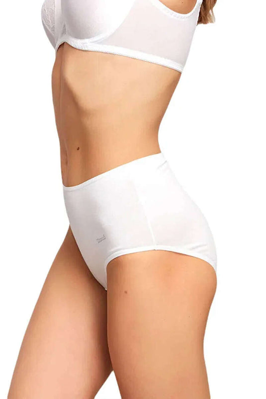 Kom Basic Maxi 2'li Külot Beyaz