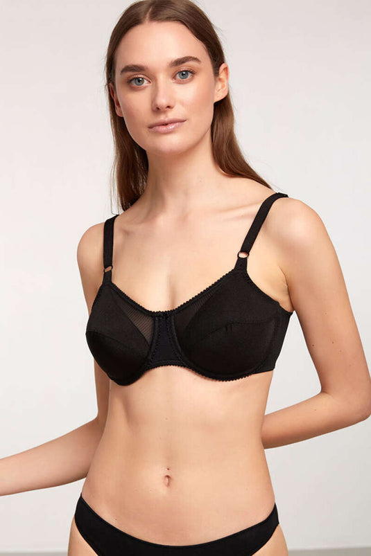 Kom Nelly Minimizing Bra B Black