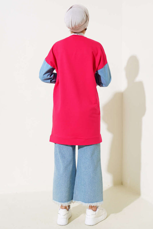 Two Thread Tunic Fuchsia