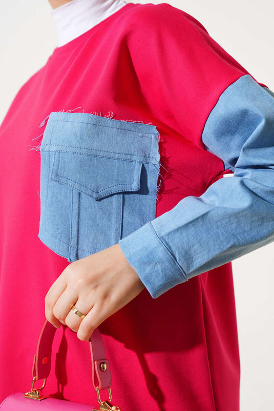 Two Thread Tunic Fuchsia