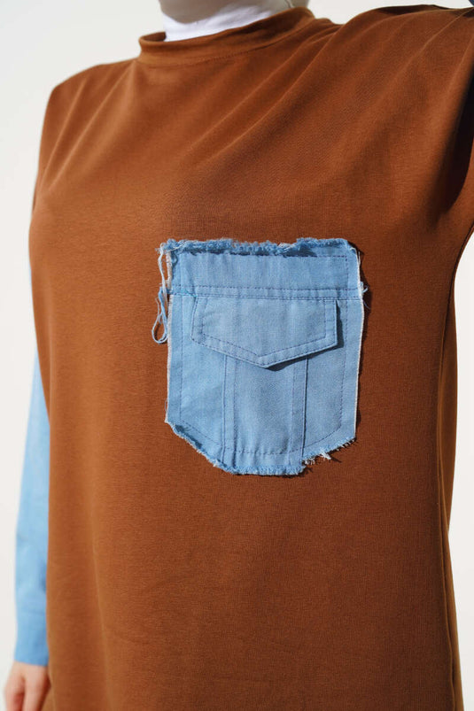 Two Thread Tunic in Tan