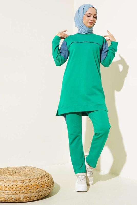 Benetton Knit Garnili Tunic Two-Piece Set