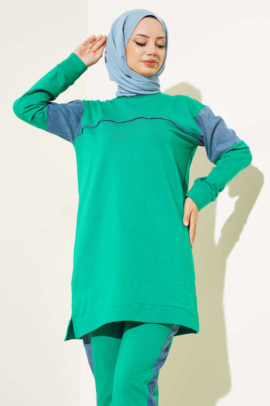 Benetton Knit Garnili Tunic Two-Piece Set