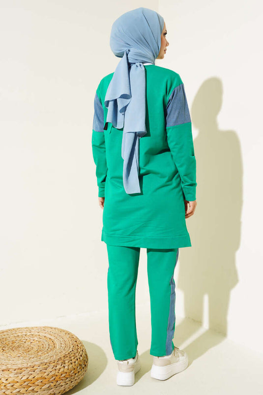 Kot Garnili Tunik İkili Takım Benetton