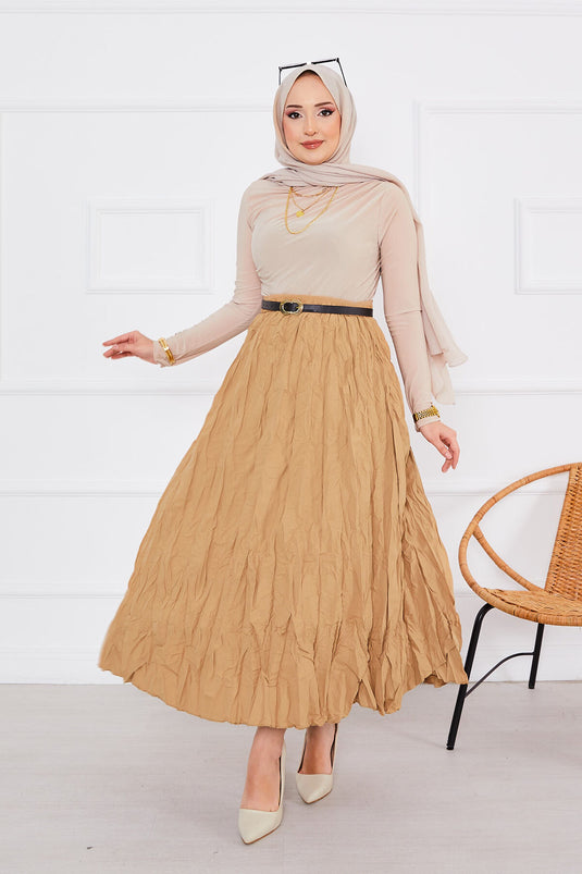 Jupe Hijab Krash Camel