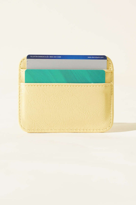 Kroko Desen Kartlık Sarı