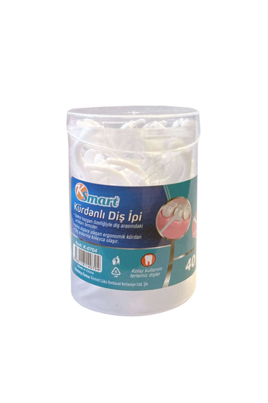 Fil Dentaire Avec Cure-Dents 40 Pièces