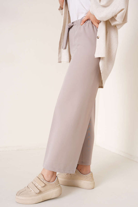 Belted Dabble Pants Stone