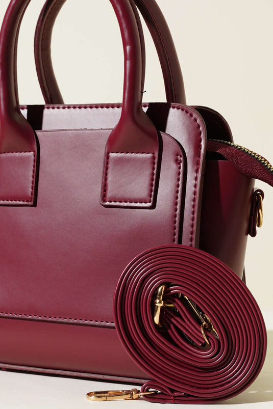 حقيبة يد موديل كوتو لون خمري