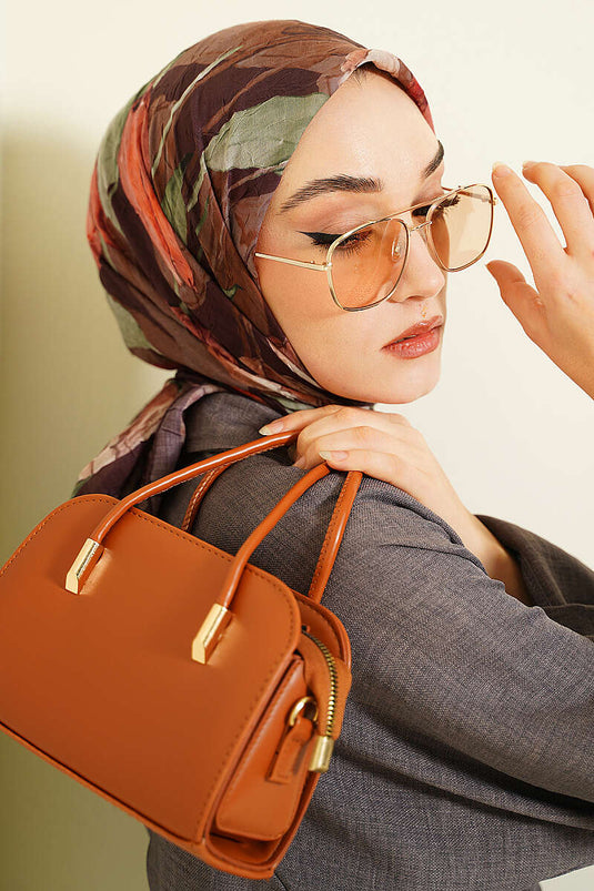 لالي ديزن بامبو كراش إيشارب بني داكن
