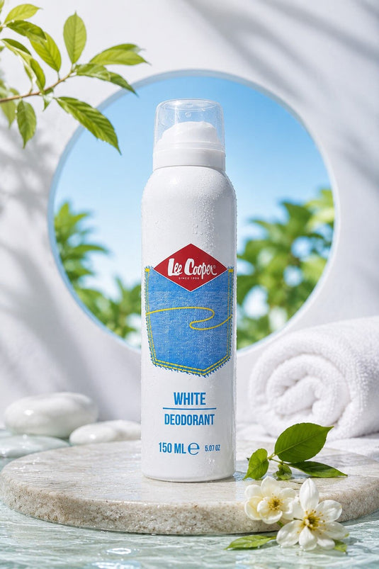 Déodorant Unisexe Lee Cooper Blanc