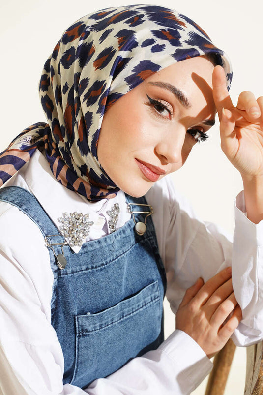 Leopard Print Soft Scarf Parliament