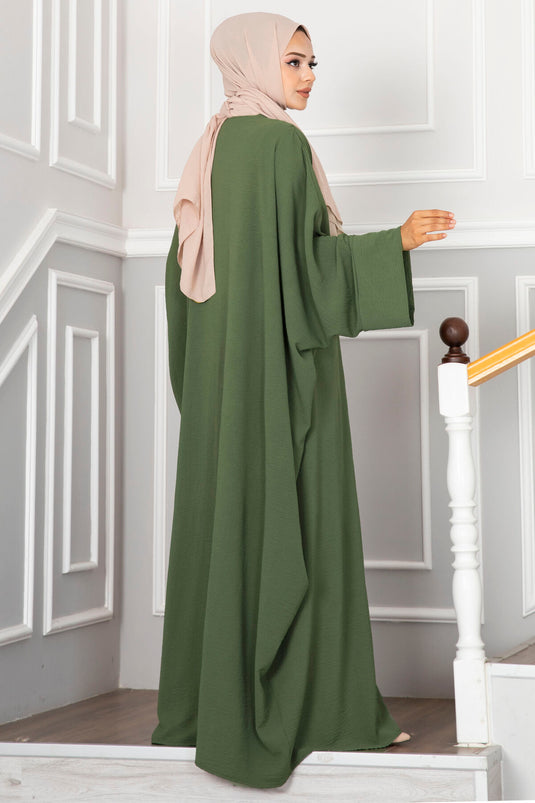 Leyli Tesettür Abaya Set Khaki