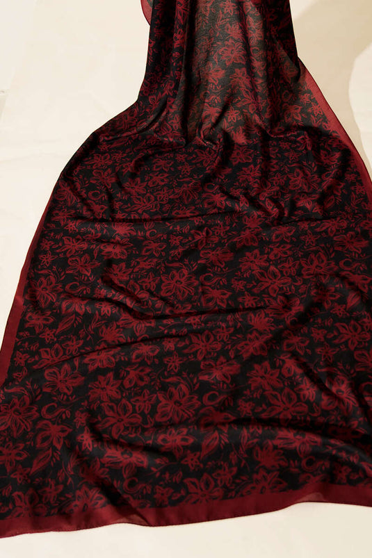 مجموعة أوشحة ليورا الناعمة المزخرفة المكونة من 3 قطع - تشكيلة 1