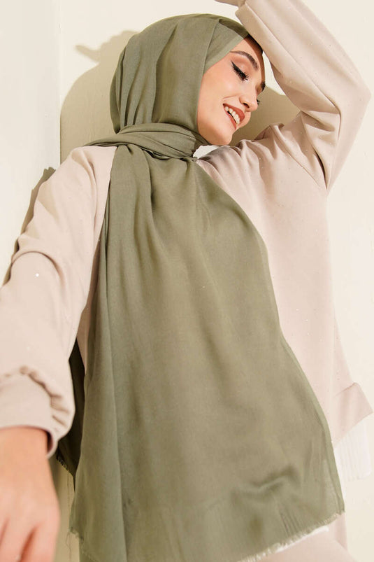 Liora Pamuk Şal Çağla Yeşili -80