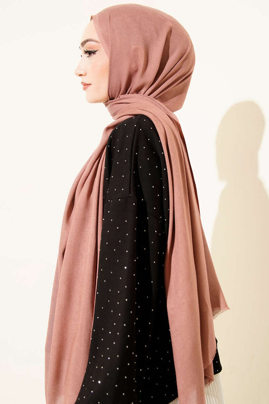 Liora Cotton Shawl Rose Dust -50