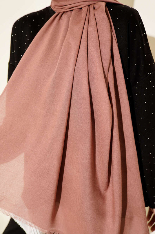 Liora Pamuk Şal Gül Kurusu -50