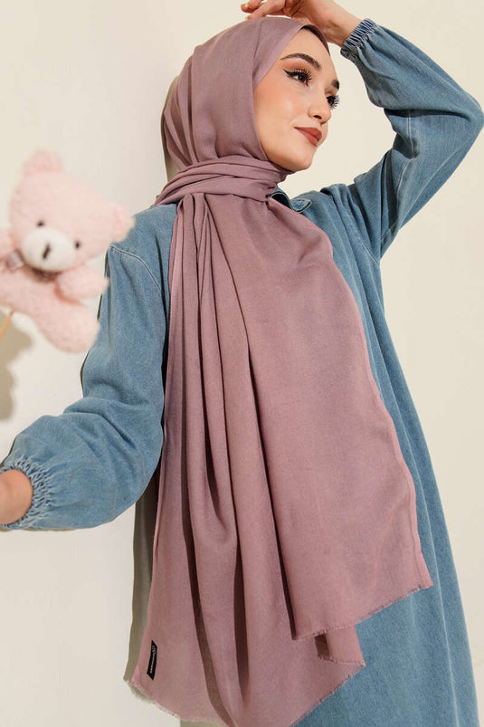 Châle Liora Pamuk Lilas -109