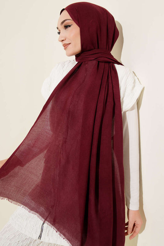 Liora Pañuelo de Algodón Cereza