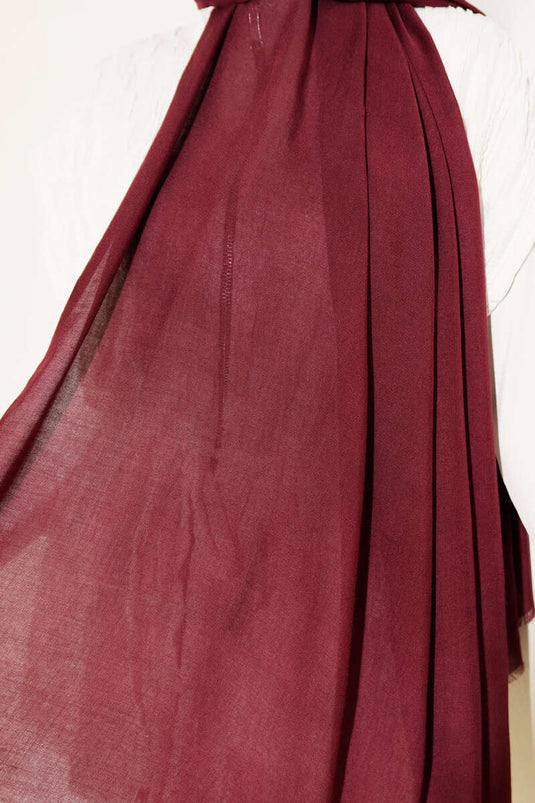 Liora Pañuelo de Algodón Cereza