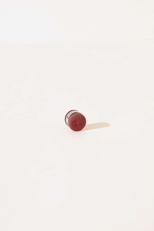 Lotus Serisi Mat Bordo Eşarp Mıknatısı