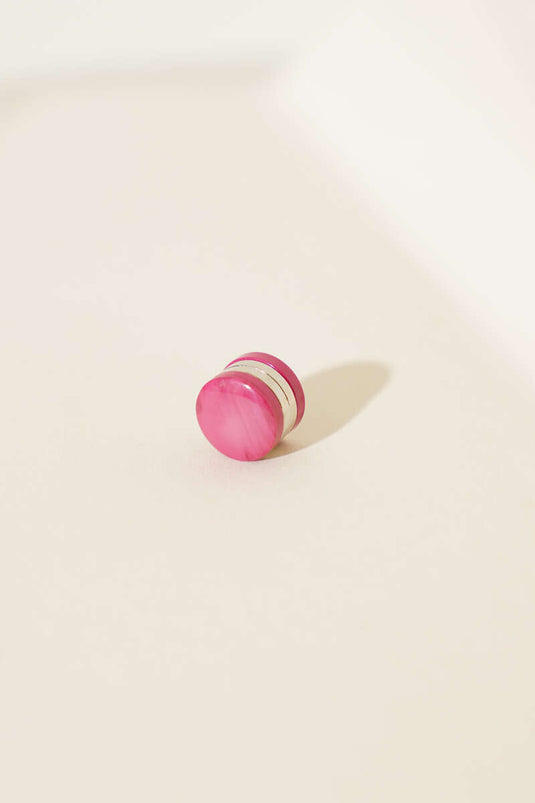 Lotus Serisi Pembe Eşarp Mıknatısı