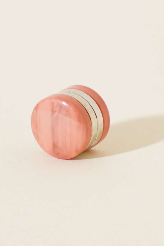 Lotus Serisi Somon Eşarp Mıknatısı