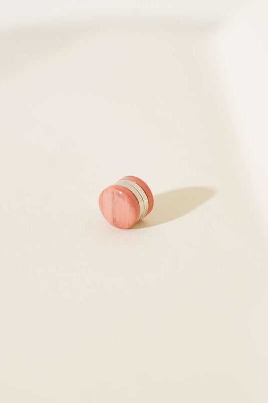 Lotus Serisi Somon Eşarp Mıknatısı